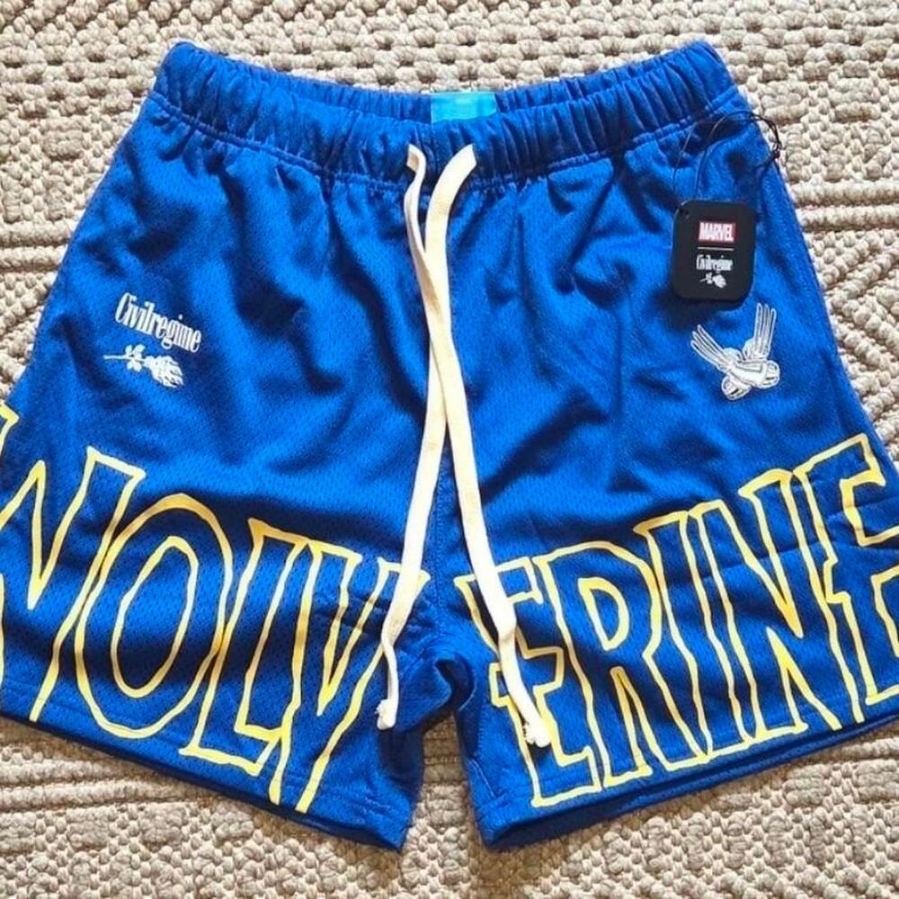 Civil Regime Wolverine Mesh Shorts Size Small